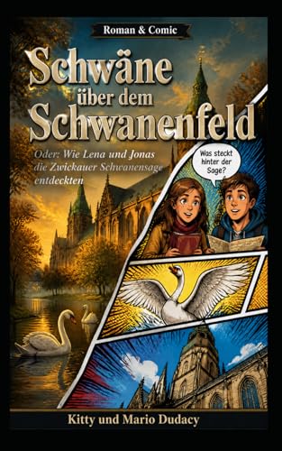 Cover: Schwäne über dem Schwanenfeld